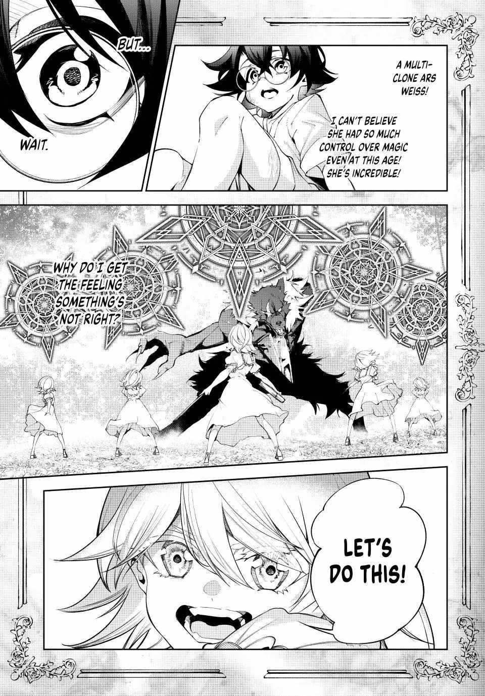 Wistoria's Wand and Sword Chapter 36 page 22 - 