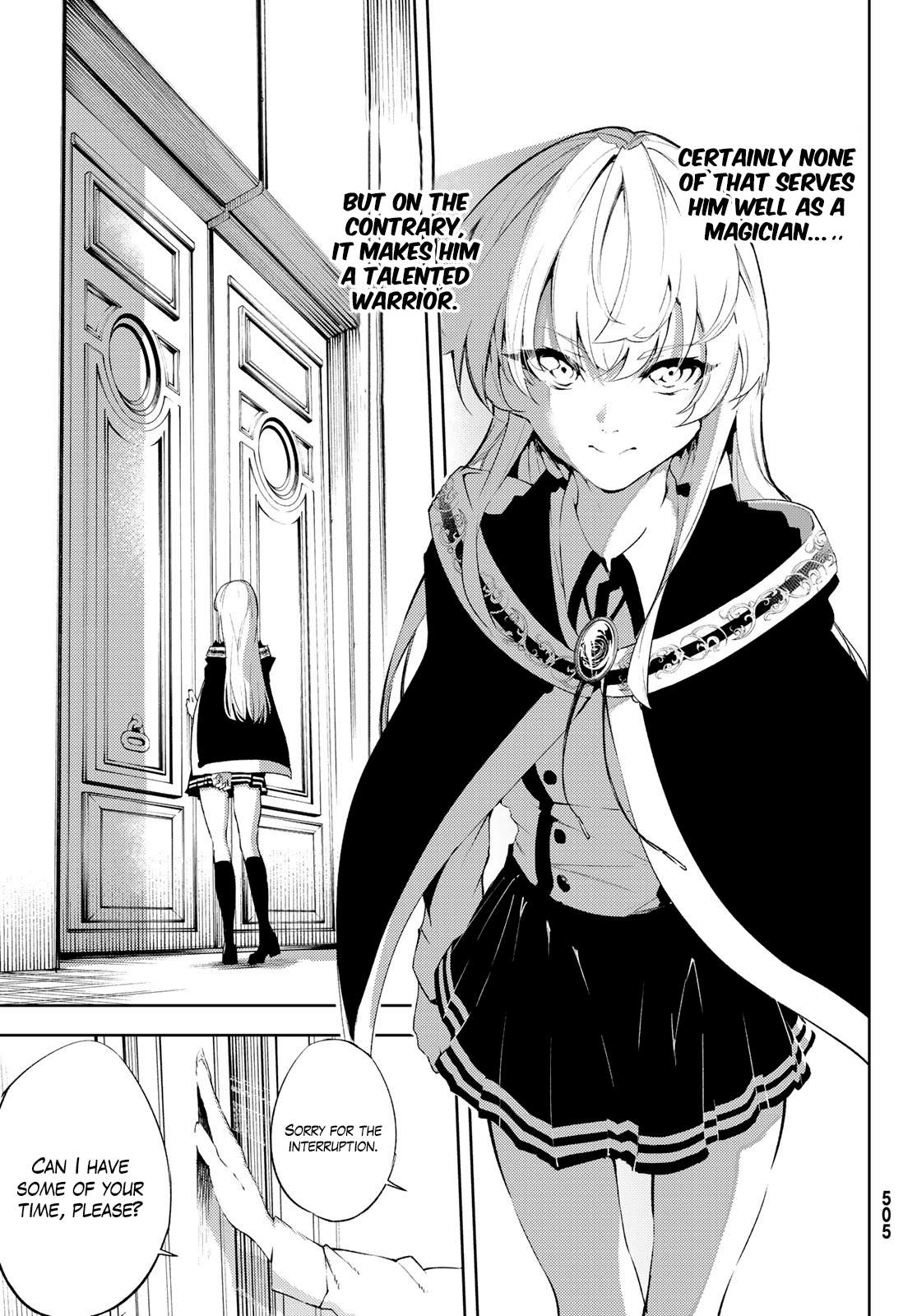 Wistoria's Wand and Sword Chapter 4 page 17 - 