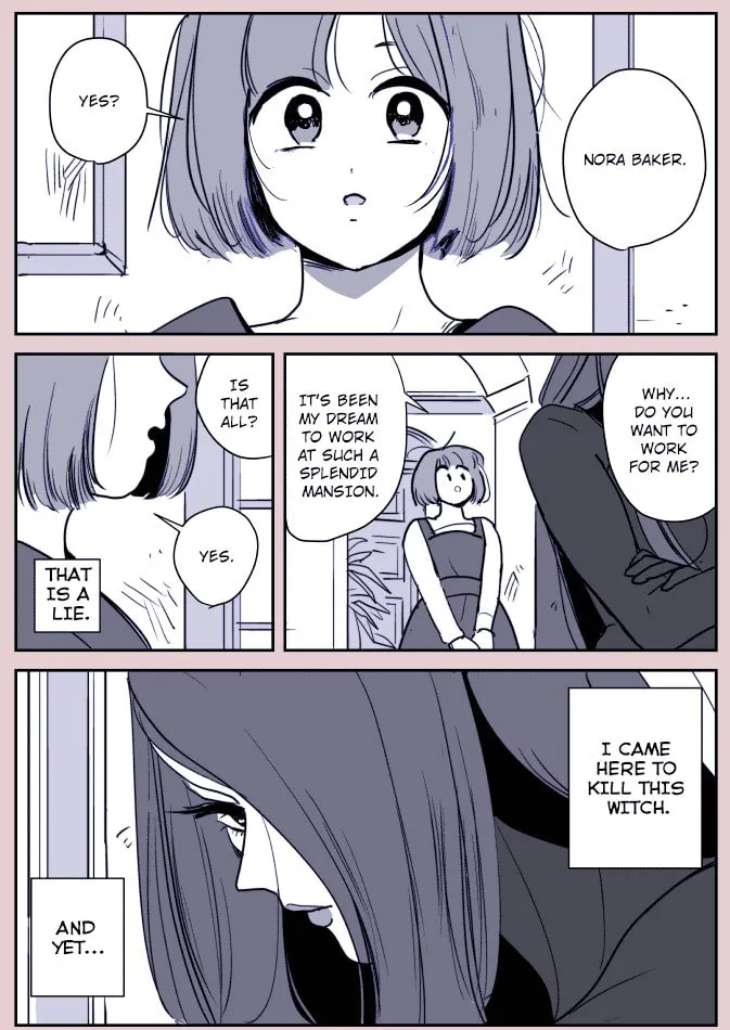 Read Witch and Maid-chan chapter 1 image 0 on Lezhin