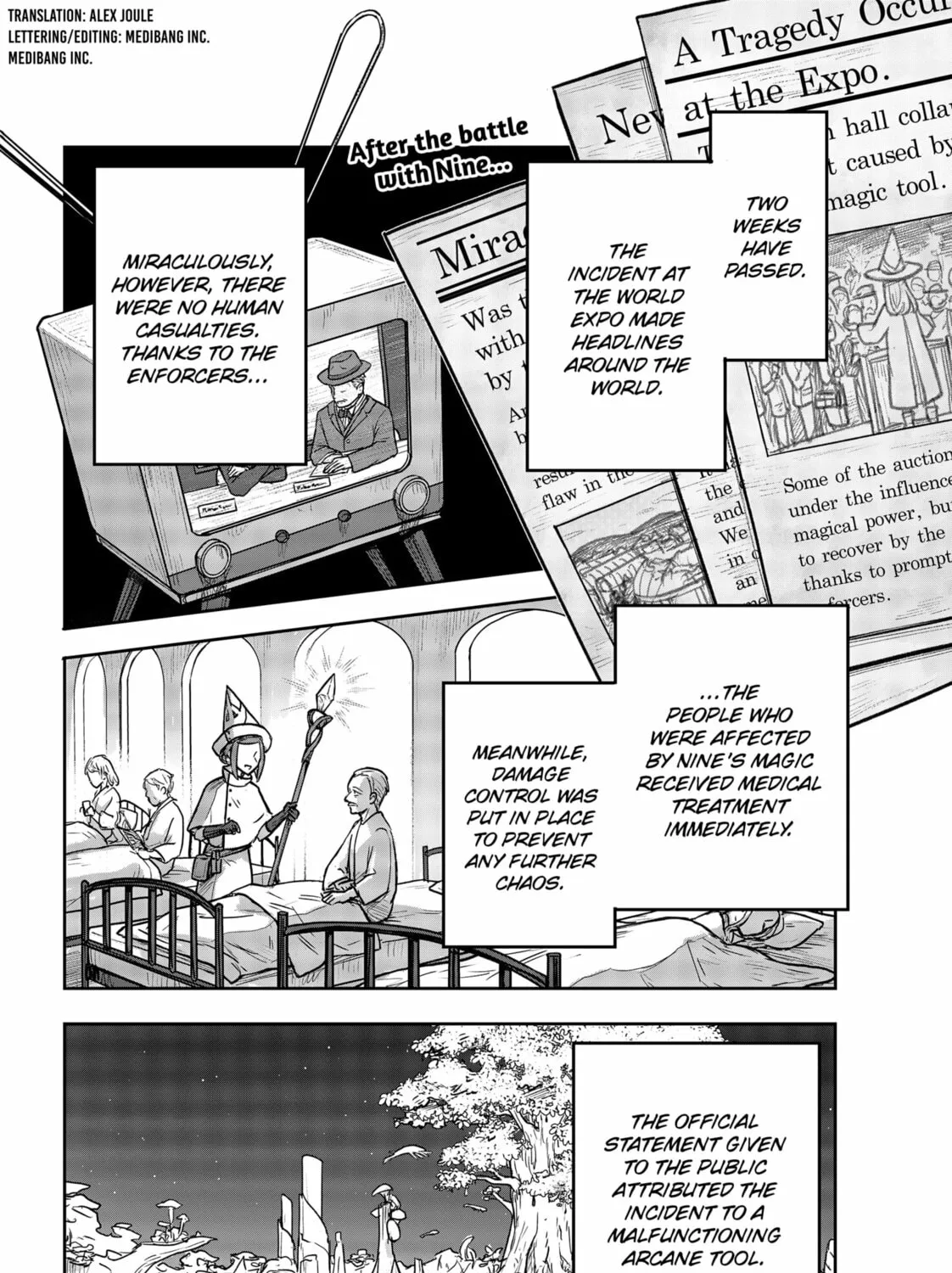 Read Witch Enforcer chapter 12 image 2 on Lezhin