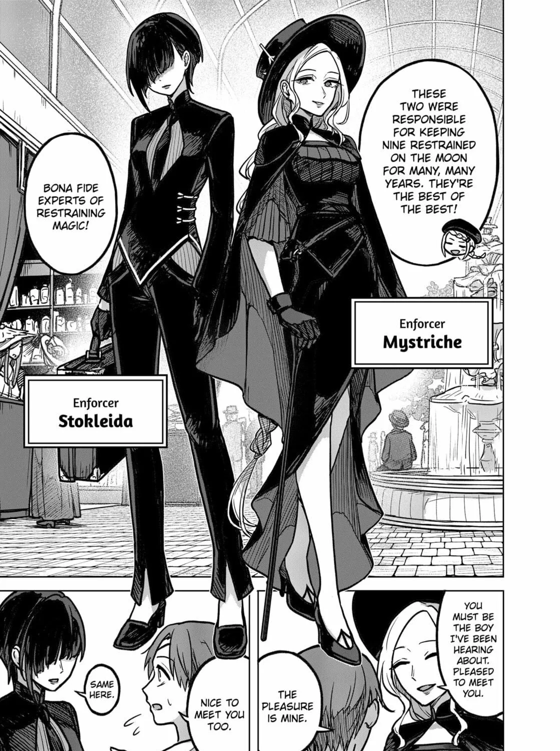 Read Witch Enforcer chapter 8 image 16 on Lezhin