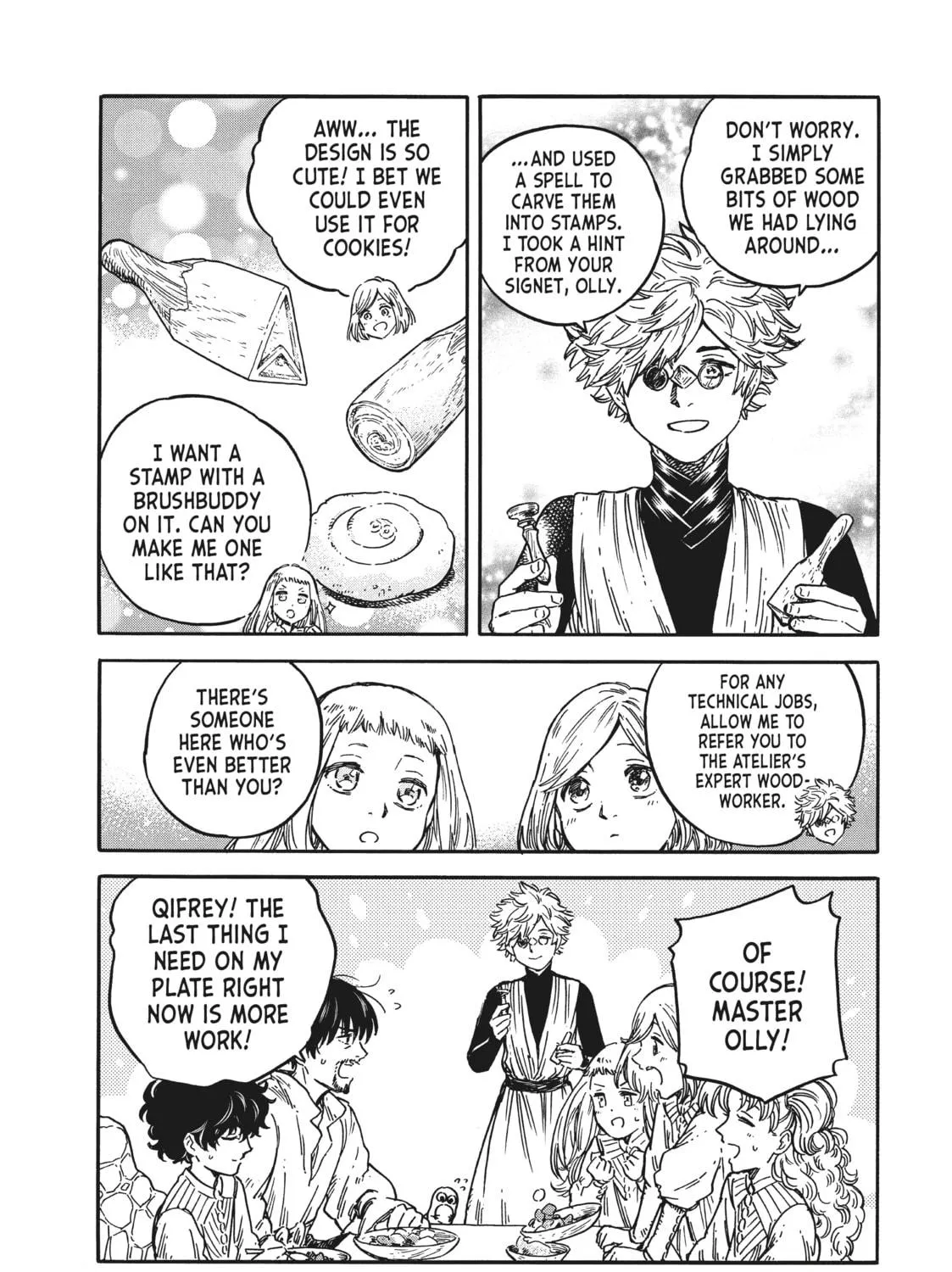 Read Witch Hat Atelier Kitchen chapter 36 image 22 on Lezhin