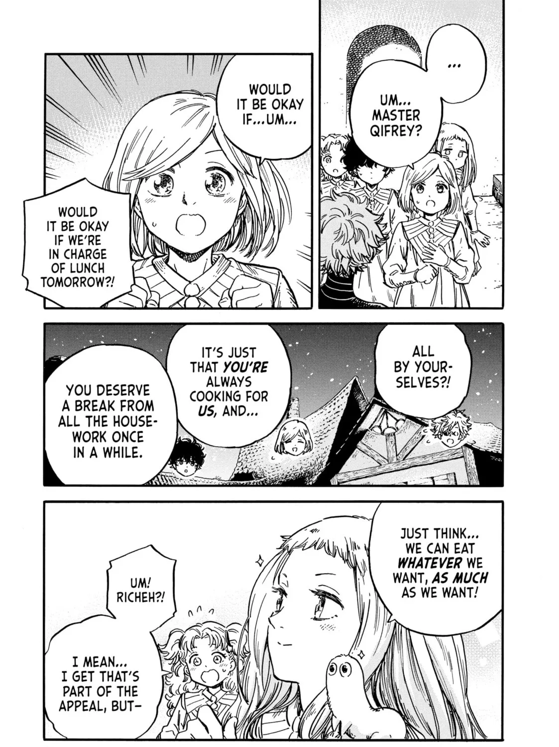 Read Witch Hat Atelier Kitchen chapter 46 image 8 on Lezhin