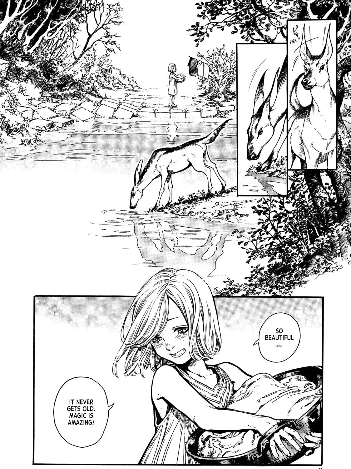Read Witch Hat Atelier chapter 1 image 8 on Lezhin