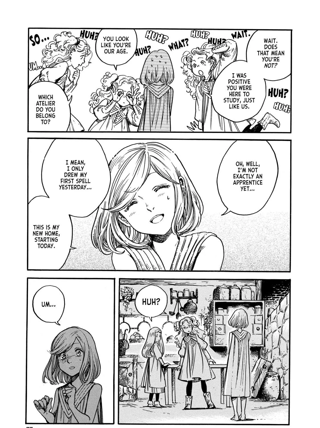 Read Witch Hat Atelier chapter 2 image 18 on Lezhin