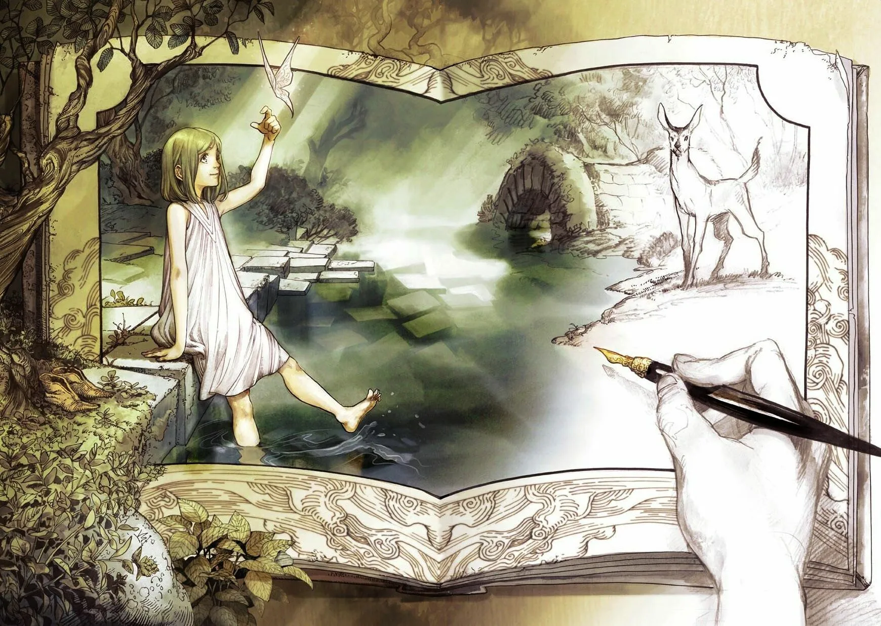 Read Witch Hat Atelier chapter 40.6 image 6 on Lezhin