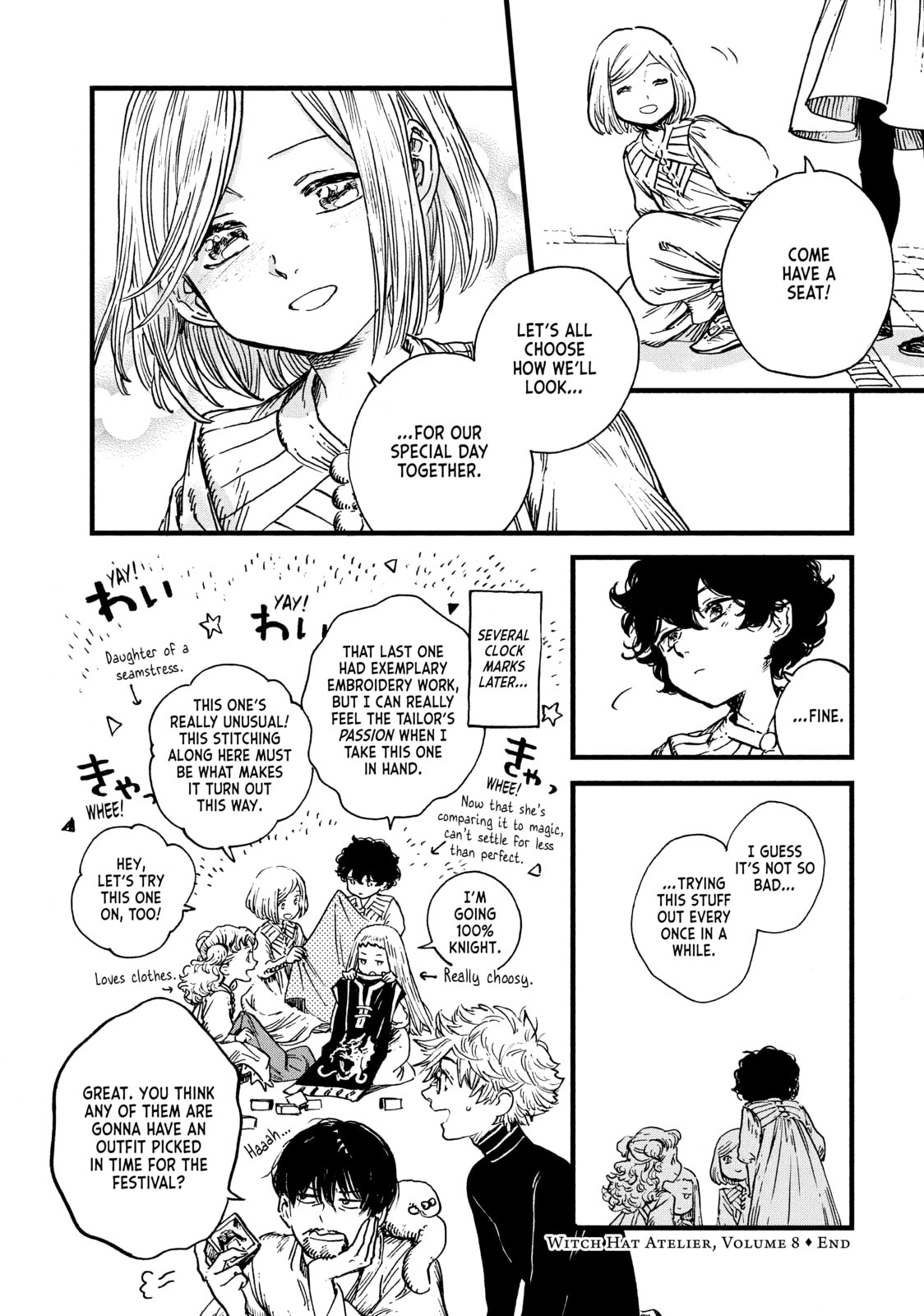 Read Witch Hat Atelier chapter 45.1 image 7 on Lezhin