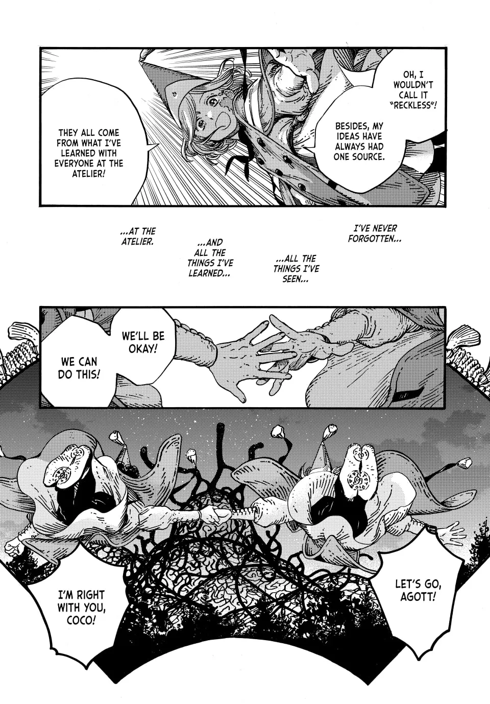 Read Witch Hat Atelier chapter 81 image 22 on Lezhin