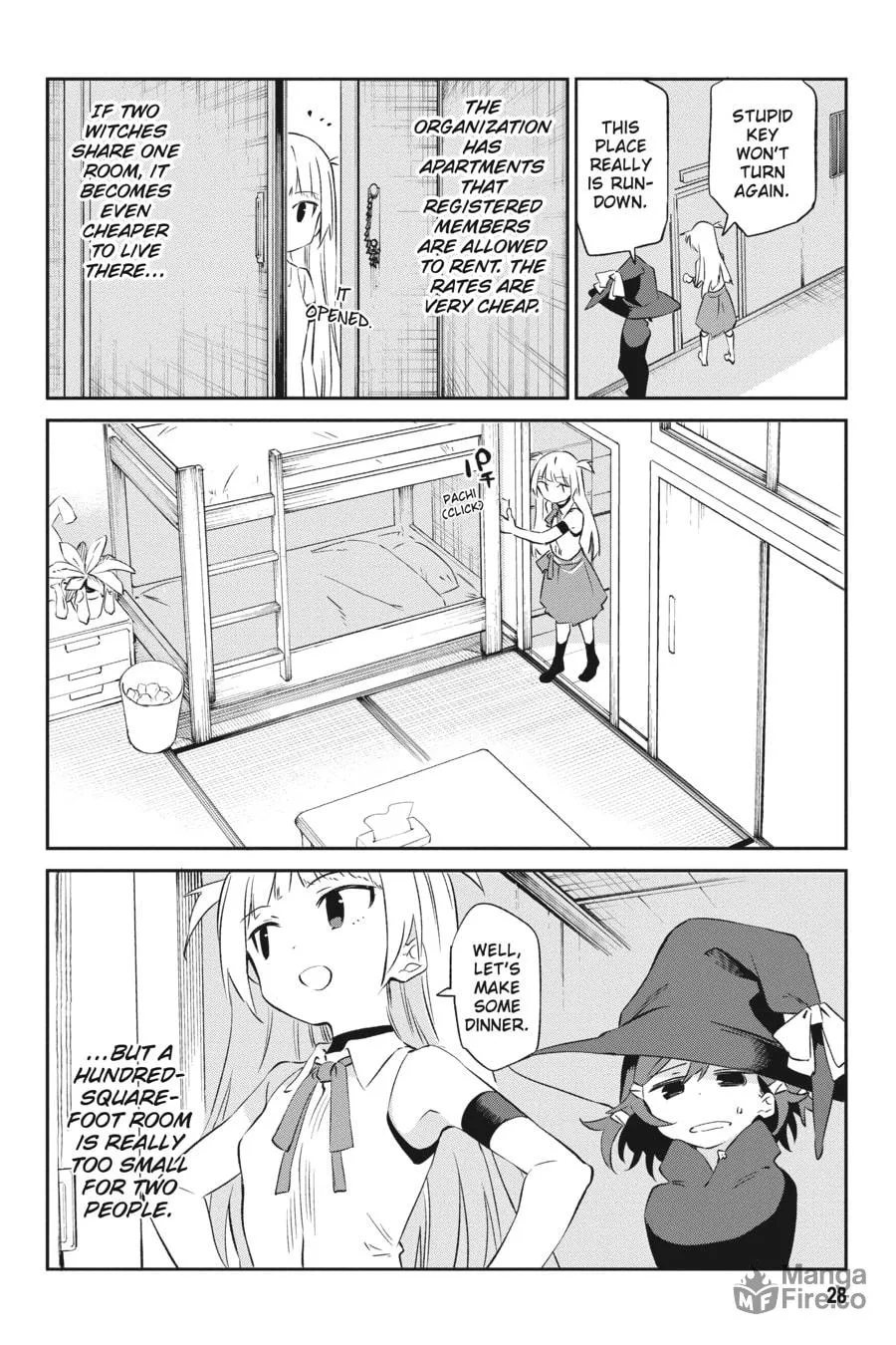 Read Witch Life in a Micro Room chapter 1 image 24 on Lezhin