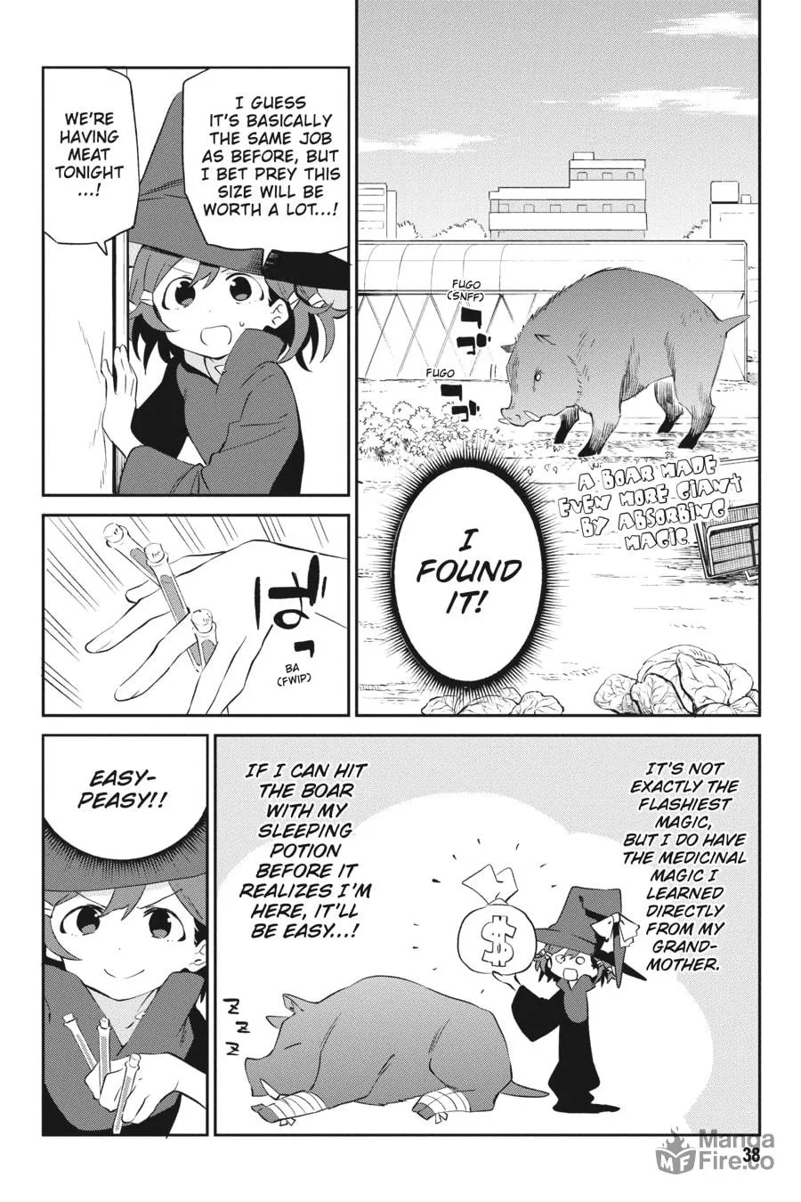 Read Witch Life in a Micro Room chapter 1 image 34 on Lezhin