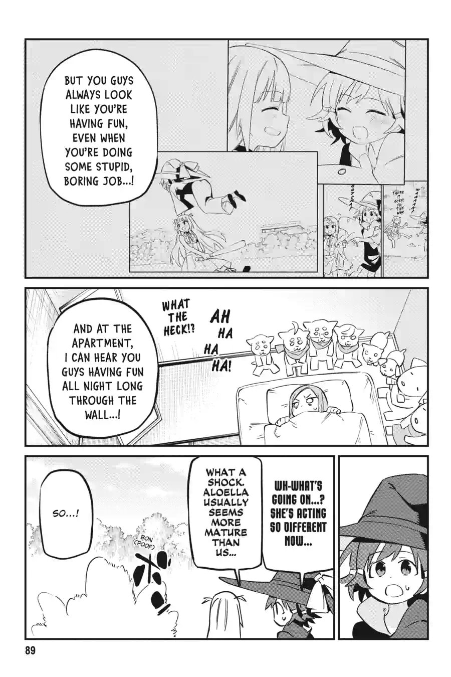 Read Witch Life in a Micro Room chapter 11.1 image 2 on Lezhin