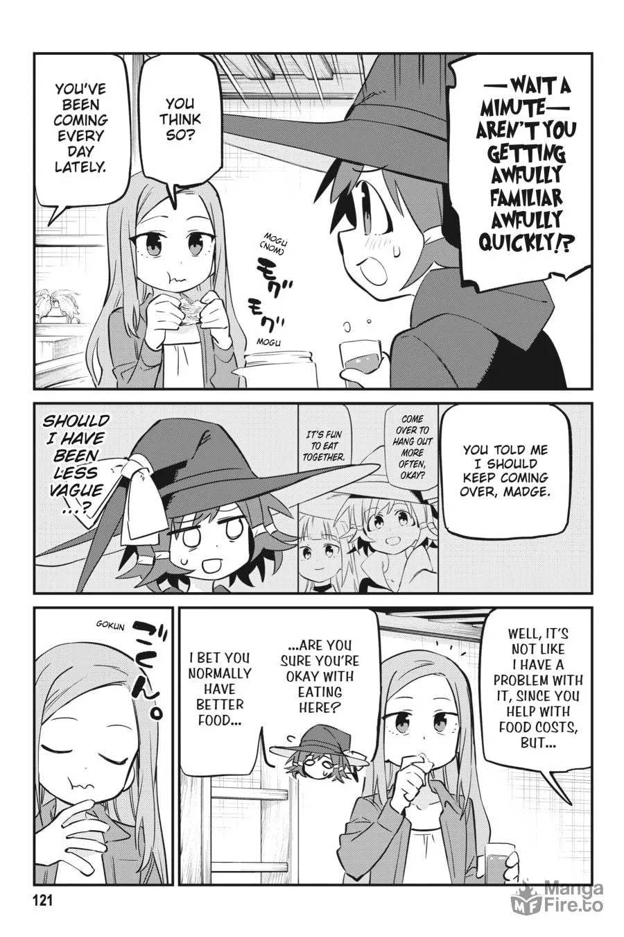 Read Witch Life in a Micro Room chapter 12 image 4 on Lezhin
