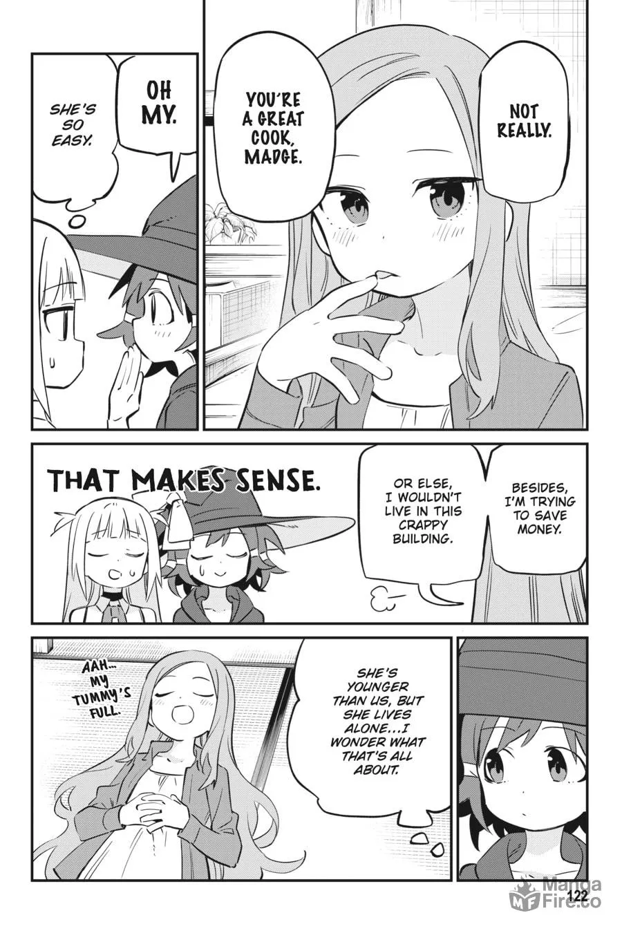 Read Witch Life in a Micro Room chapter 12 image 5 on Lezhin