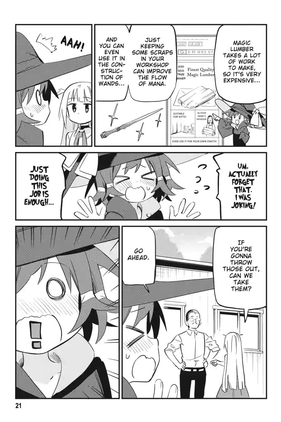 Read Witch Life in a Micro Room chapter 14.1 image 5 on Lezhin