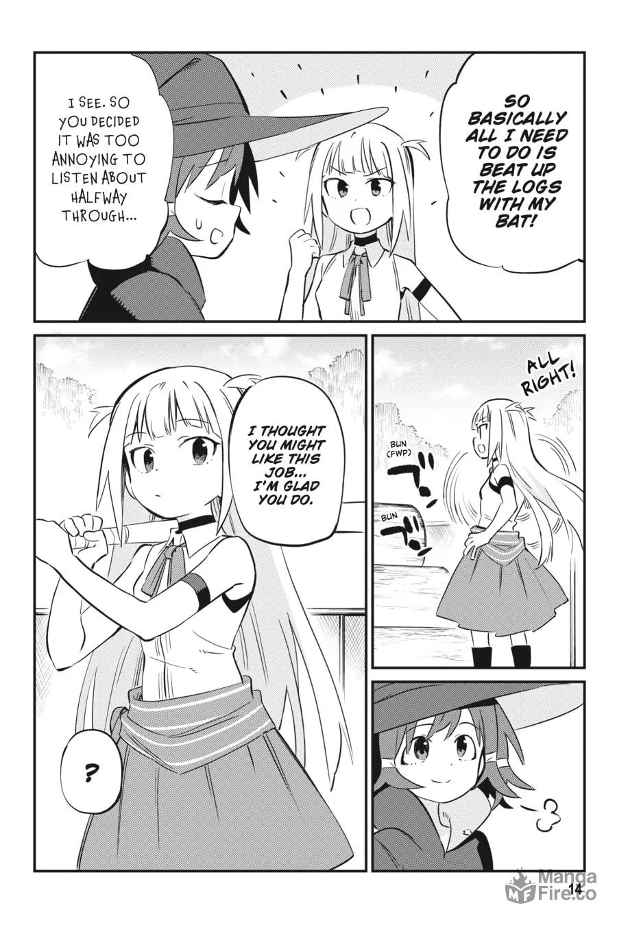 Read Witch Life in a Micro Room chapter 14 image 11 on Lezhin