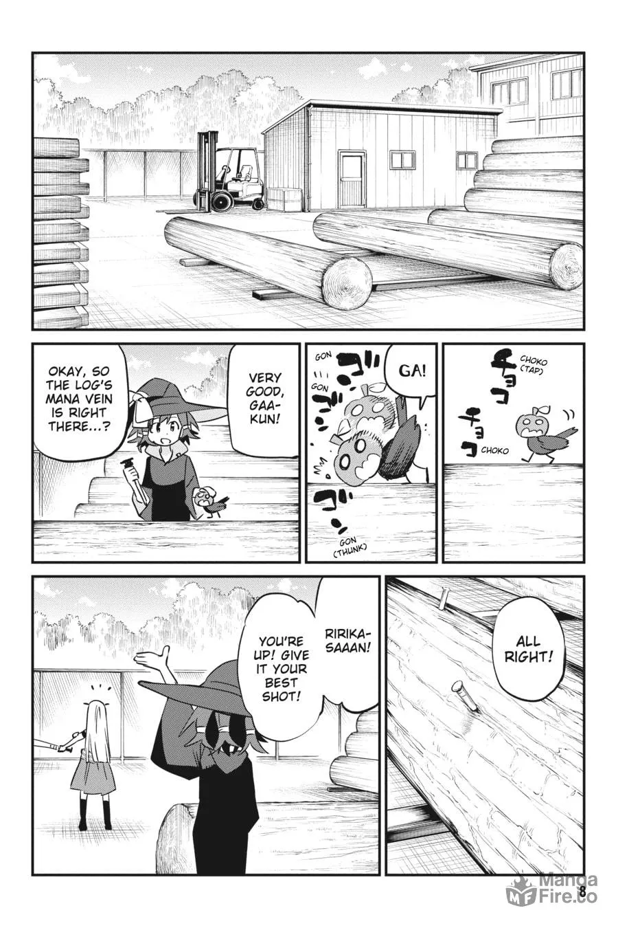 Read Witch Life in a Micro Room chapter 14 image 5 on Lezhin