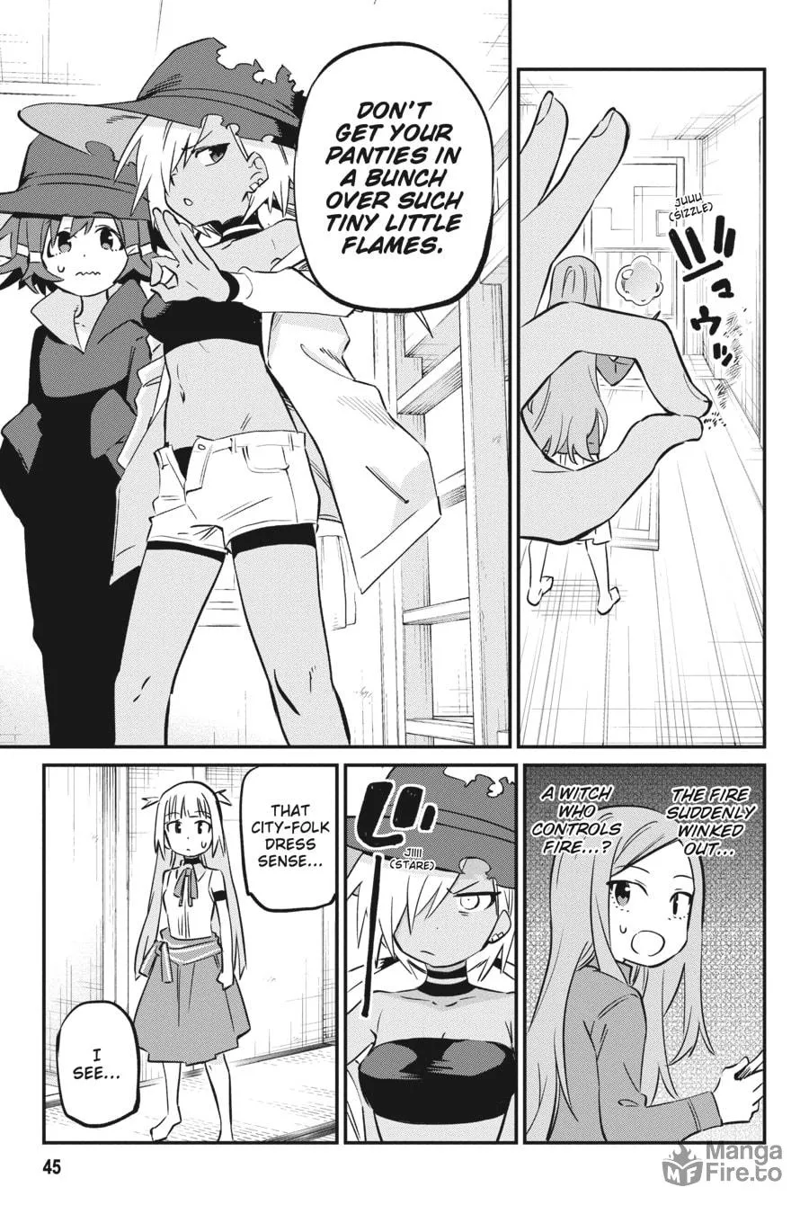 Read Witch Life in a Micro Room chapter 15 image 4 on Lezhin