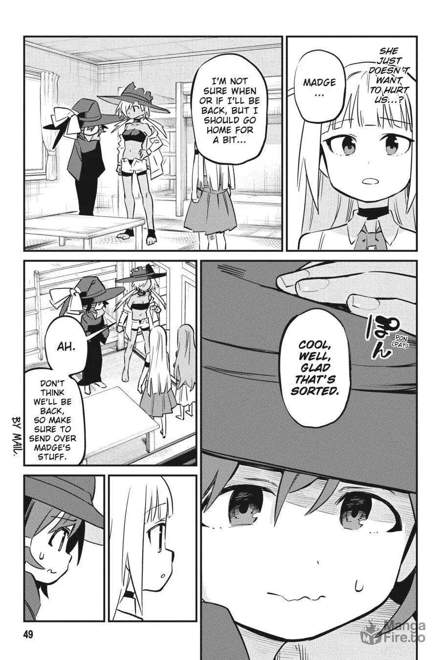 Read Witch Life in a Micro Room chapter 15 image 8 on Lezhin