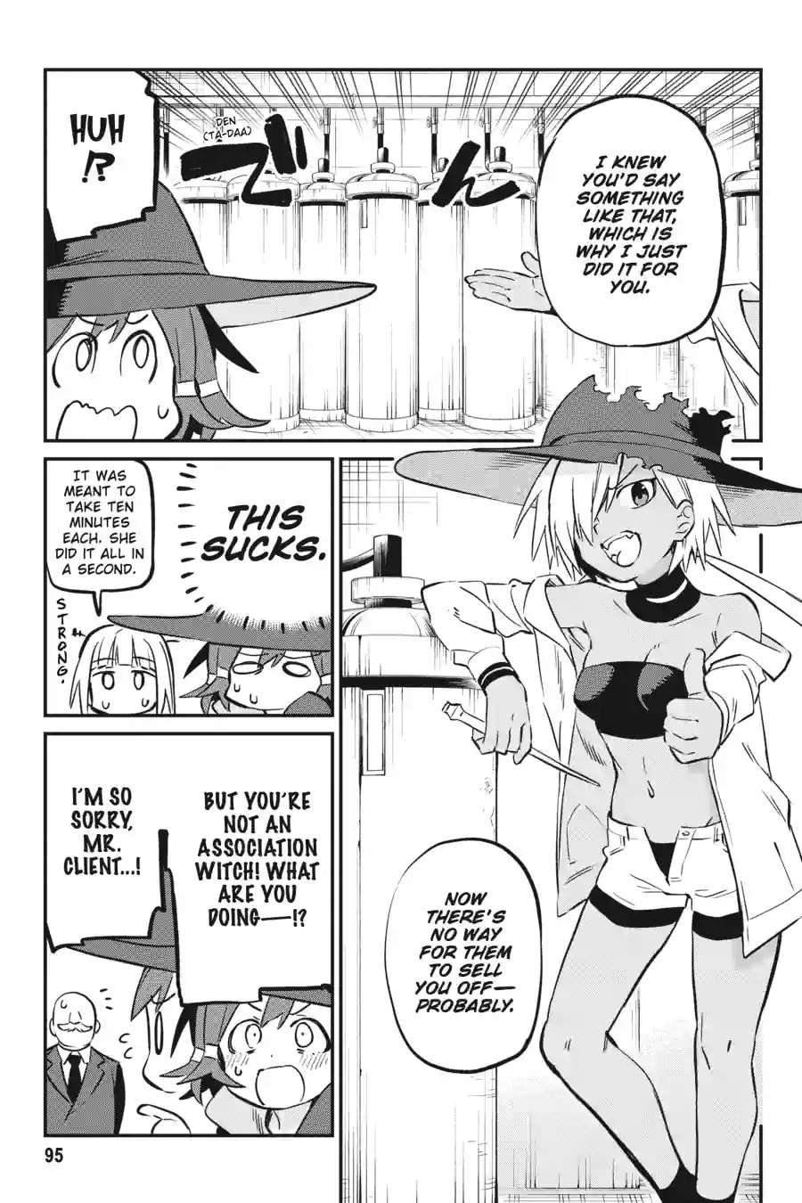 Read Witch Life in a Micro Room chapter 16.1 image 1 on Lezhin