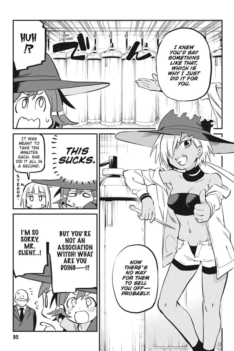 Read Witch Life in a Micro Room chapter 16 image 12 on Lezhin