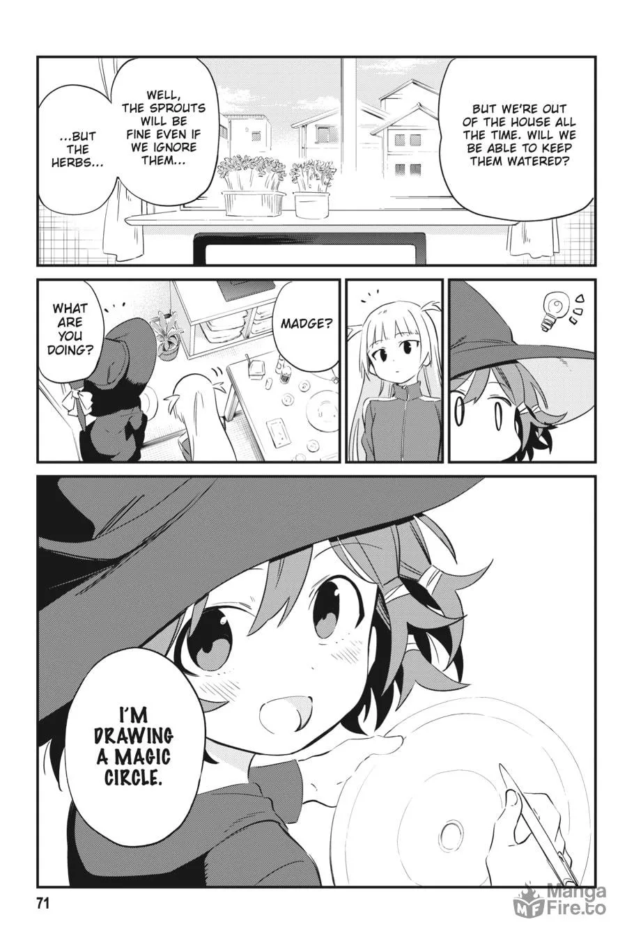 Read Witch Life in a Micro Room chapter 2 image 2 on Lezhin