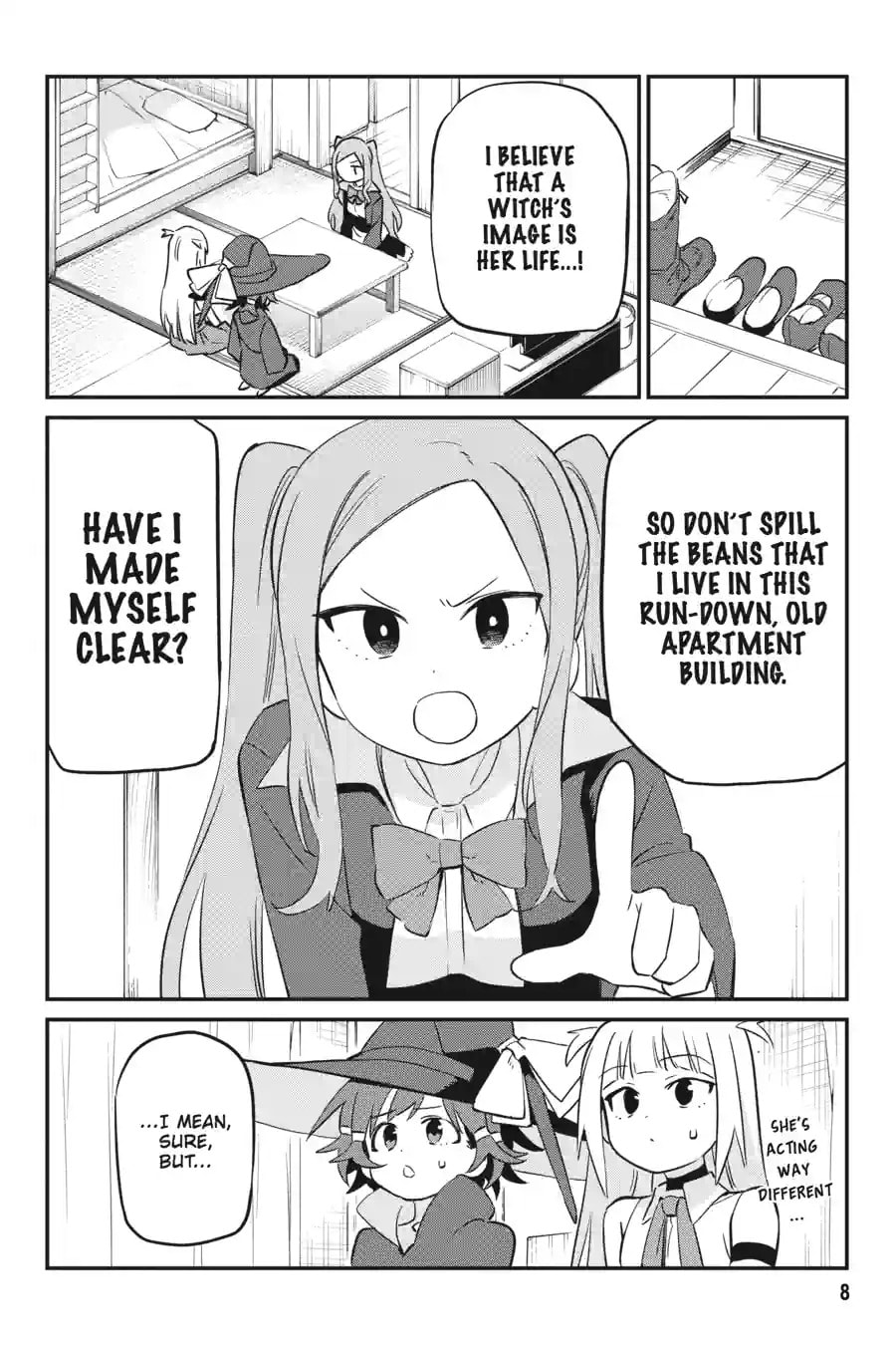 Read Witch Life in a Micro Room chapter 28 image 5 on Lezhin