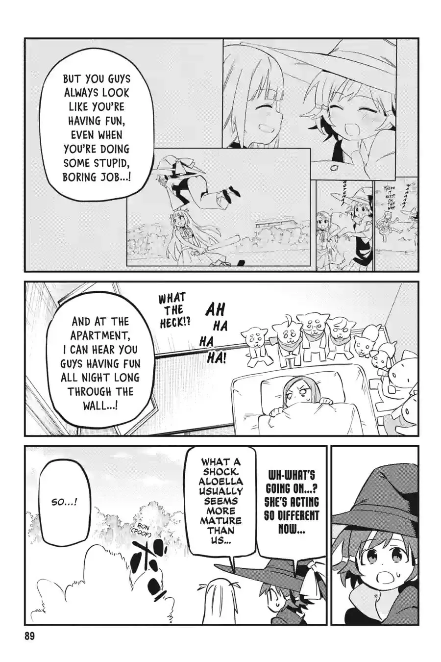 Read Witch Life in a Micro Room chapter 35 image 2 on Lezhin