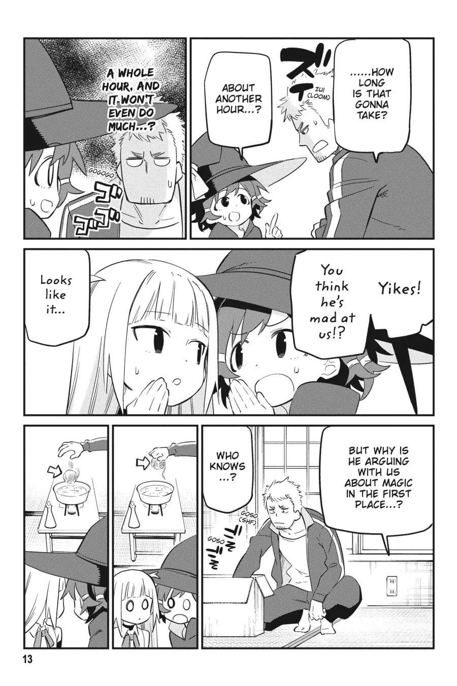 Read Witch Life in a Micro Room chapter 4 image 10 on Lezhin