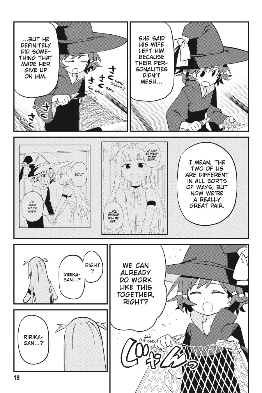 Read Witch Life in a Micro Room chapter 4 image 16 on Lezhin