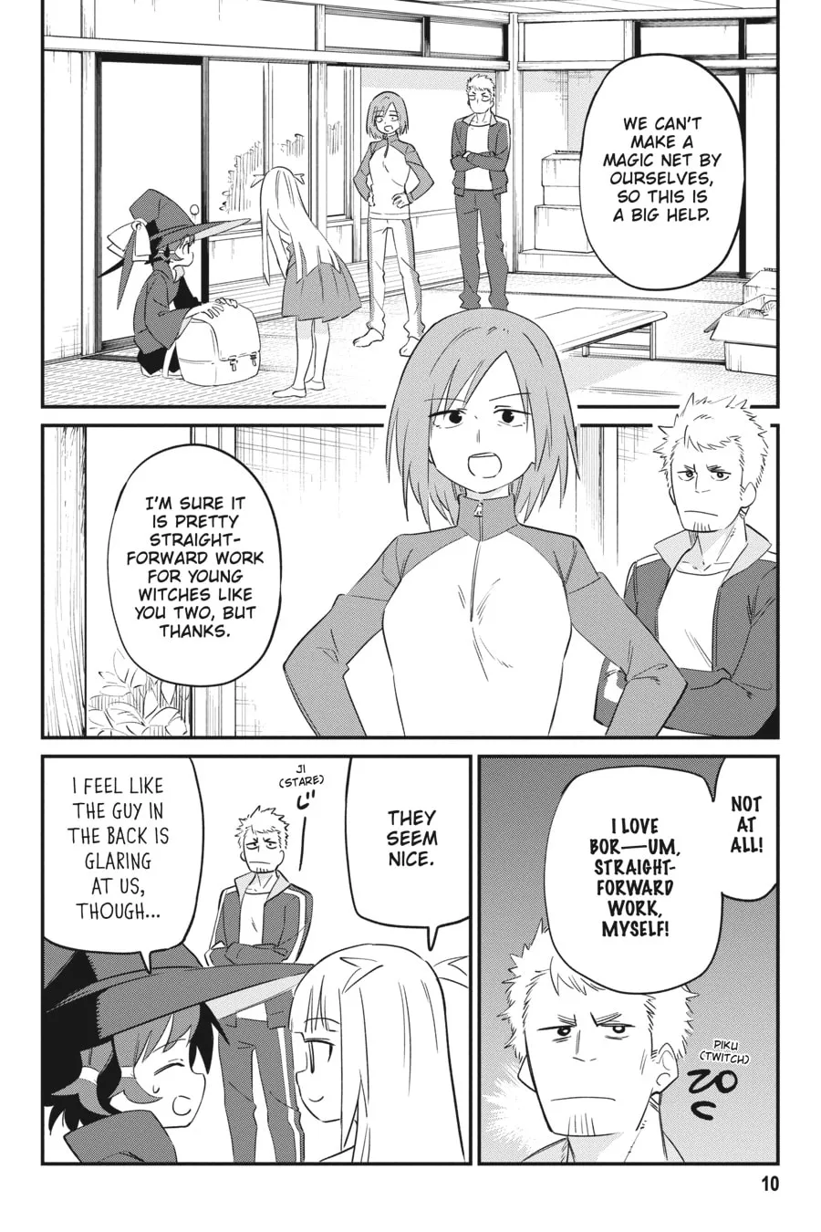 Read Witch Life in a Micro Room chapter 4 image 7 on Lezhin