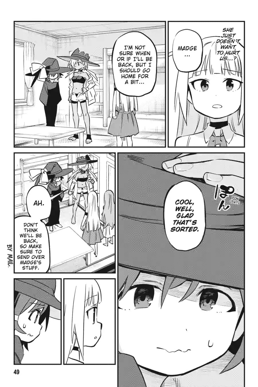 Read Witch Life in a Micro Room chapter 48 image 8 on Lezhin
