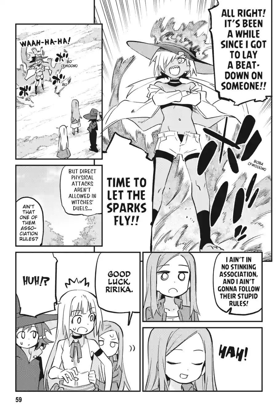 Read Witch Life in a Micro Room chapter 49 image 8 on Lezhin