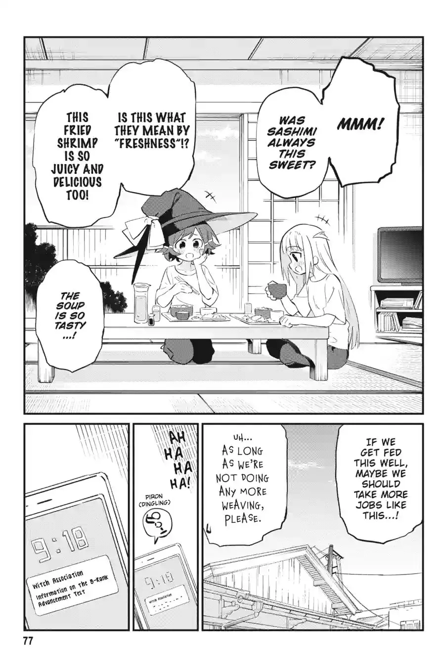 Read Witch Life in a Micro Room chapter 5.4 image 9 on Lezhin