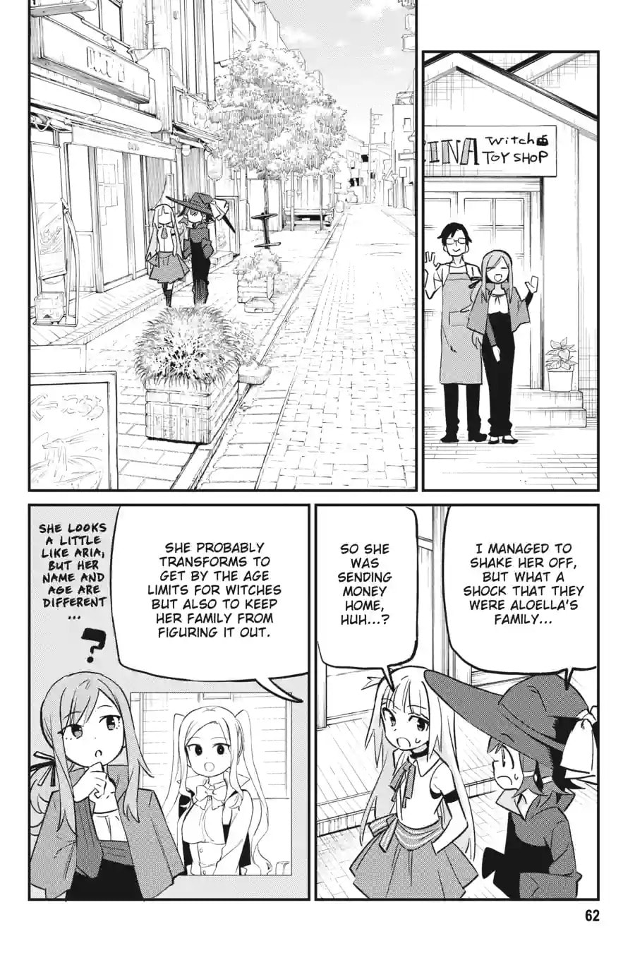 Read Witch Life in a Micro Room chapter 64 image 1 on Lezhin