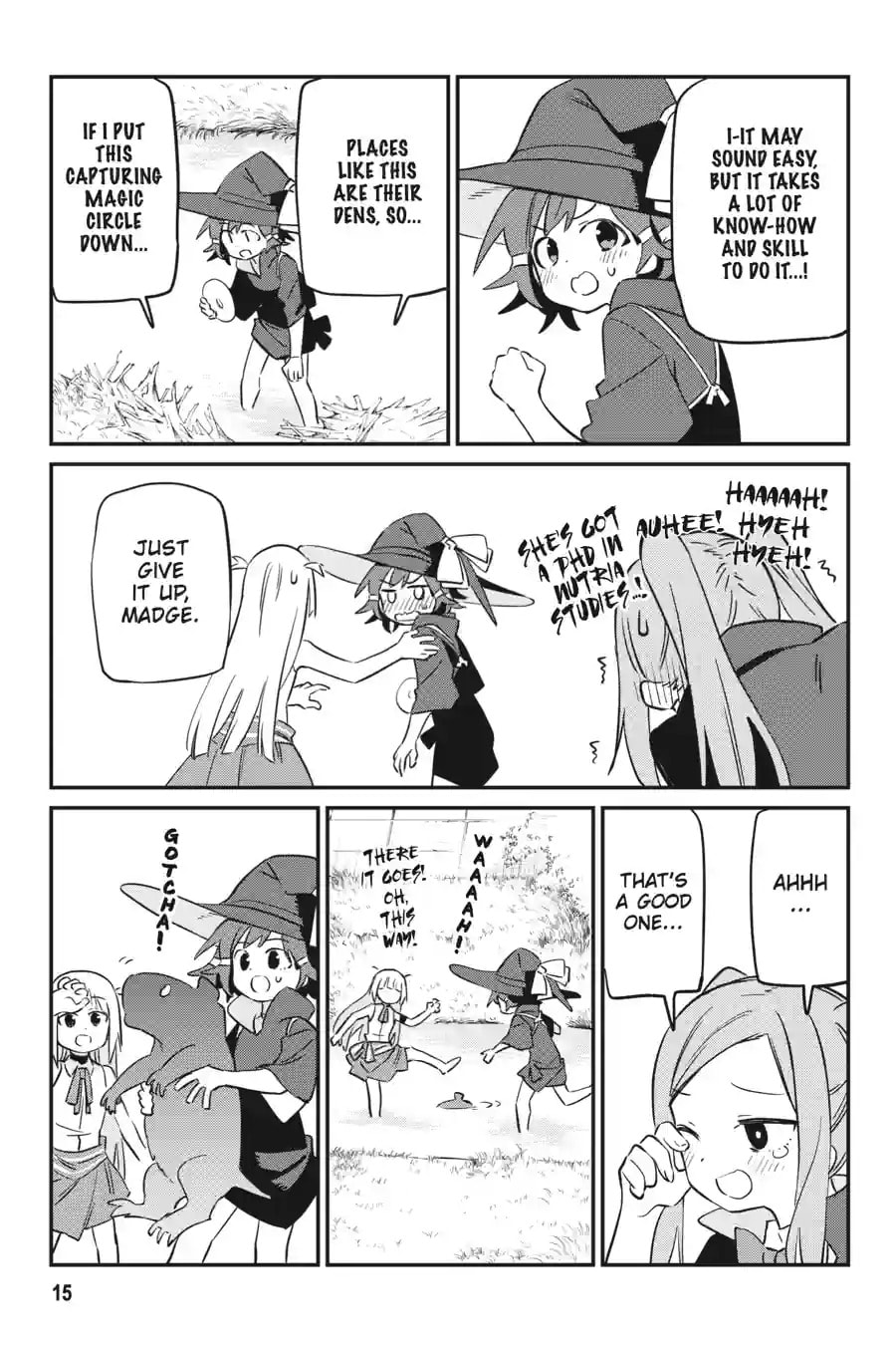 Read Witch Life in a Micro Room chapter 9.1 image 1 on Lezhin