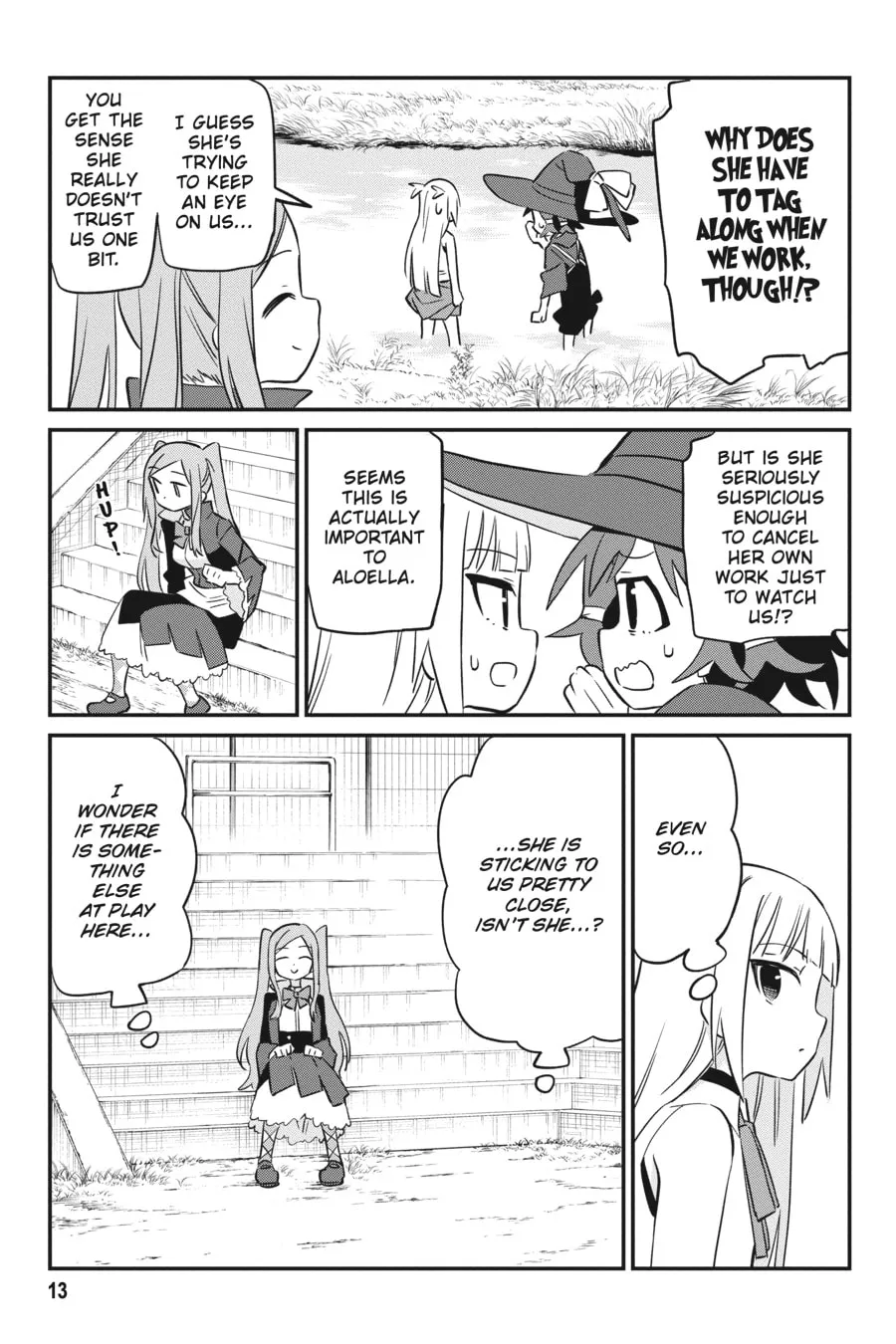 Read Witch Life in a Micro Room chapter 9 image 10 on Lezhin