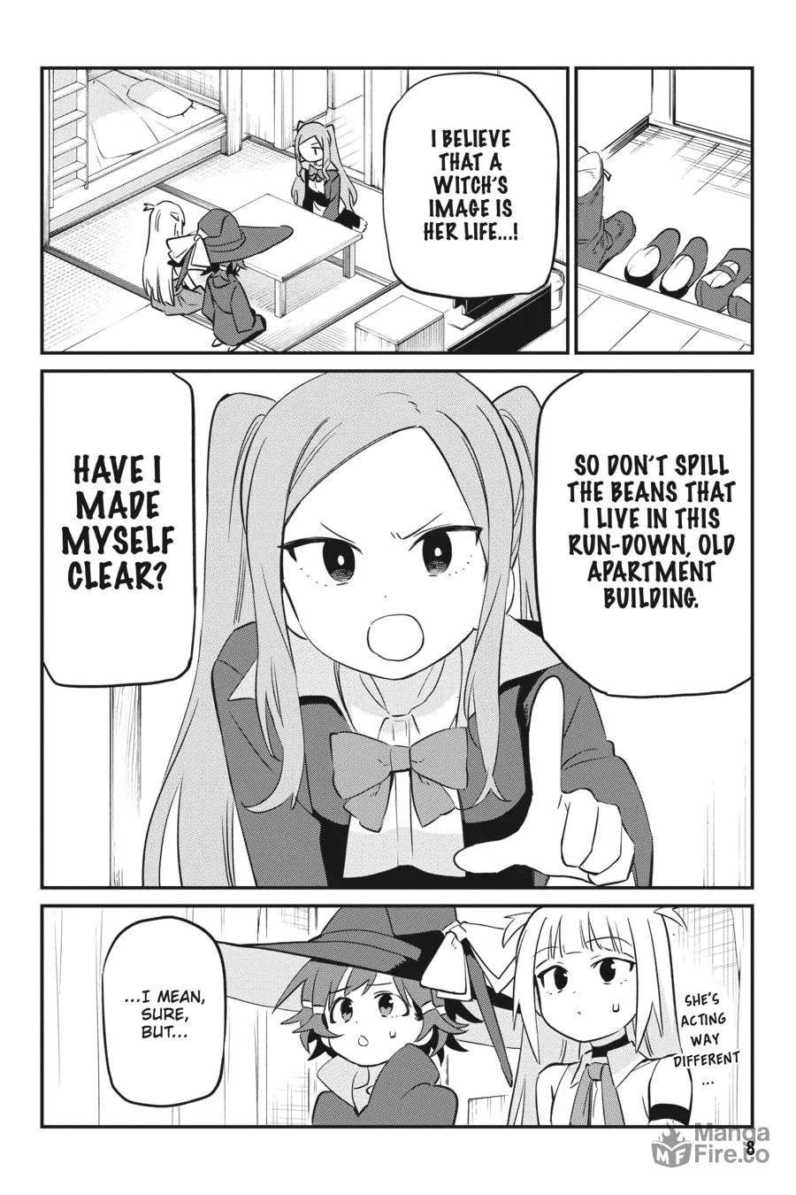 Read Witch Life in a Micro Room chapter 9 image 5 on Lezhin