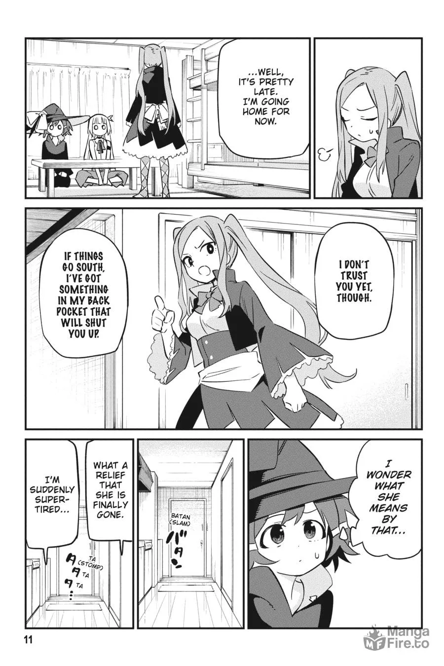Read Witch Life in a Micro Room chapter 9 image 8 on Lezhin