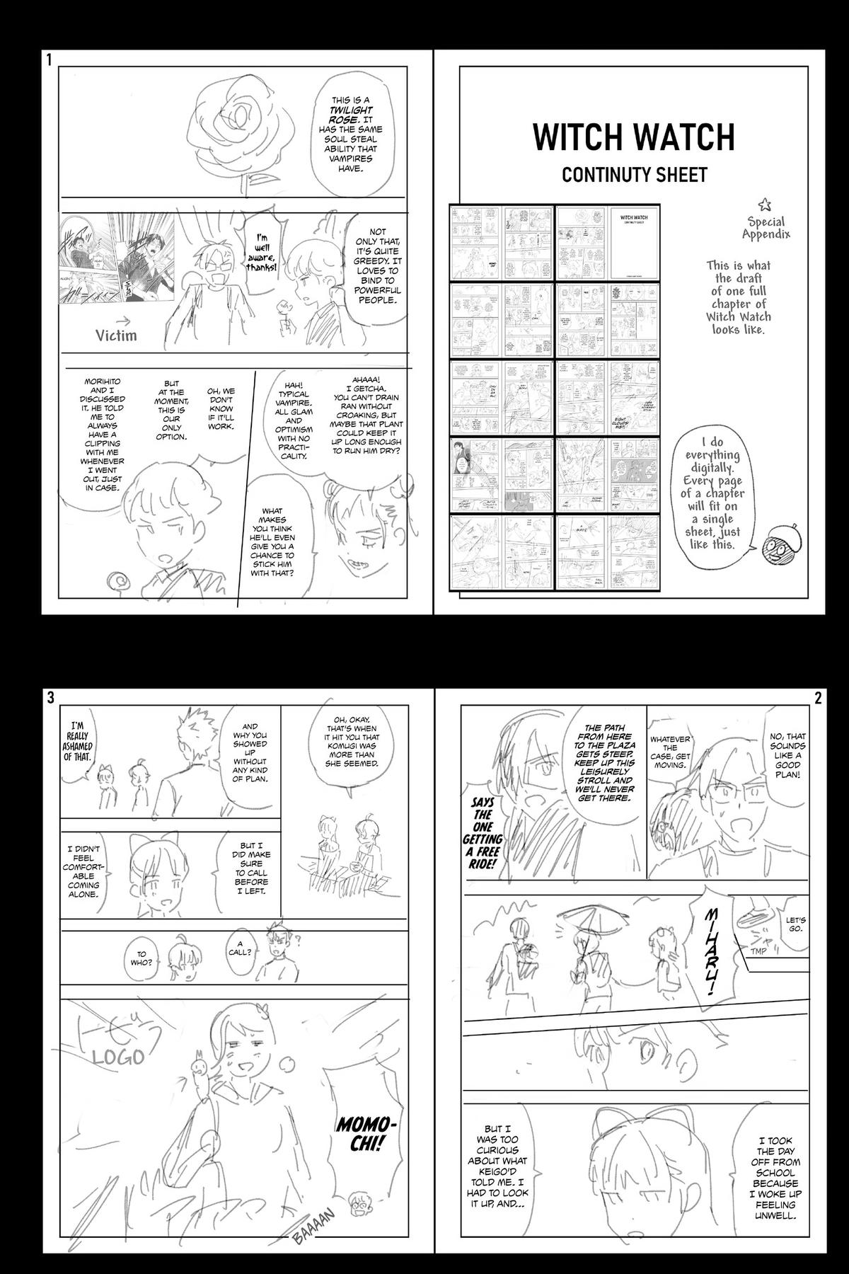 Read WITCH WATCH chapter 125.1 image 19 on Lezhin