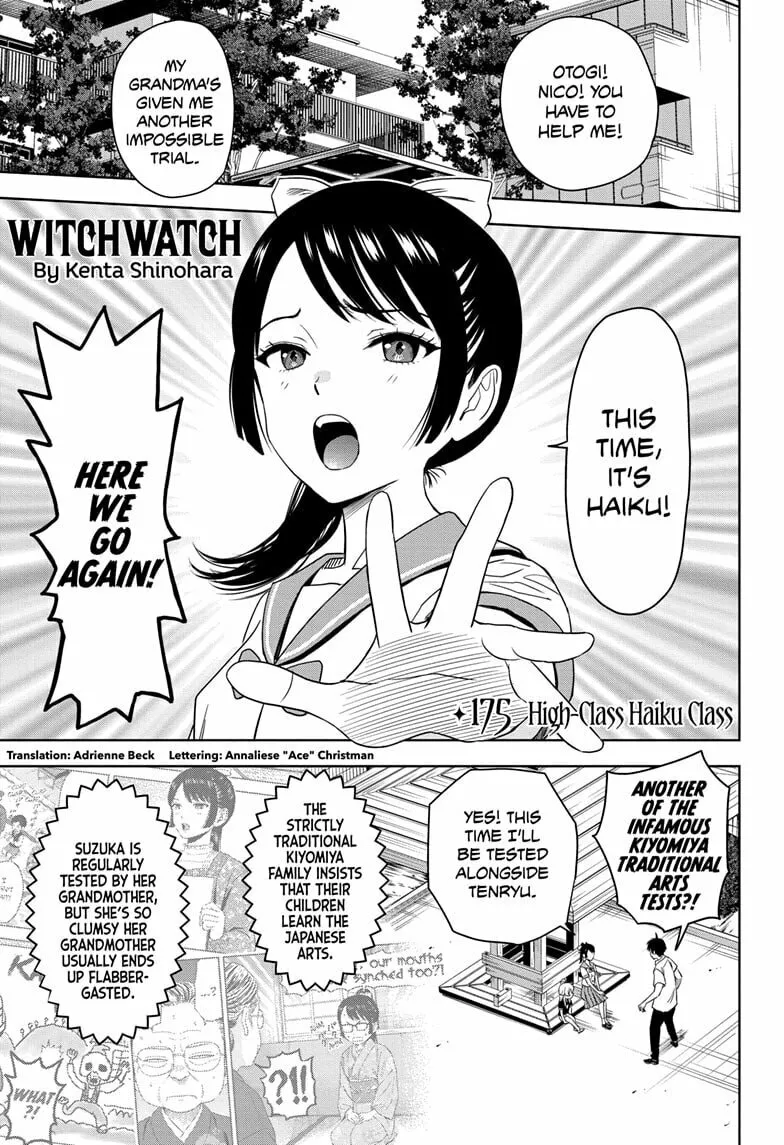 Read WITCH WATCH chapter 175 image 0 on Lezhin