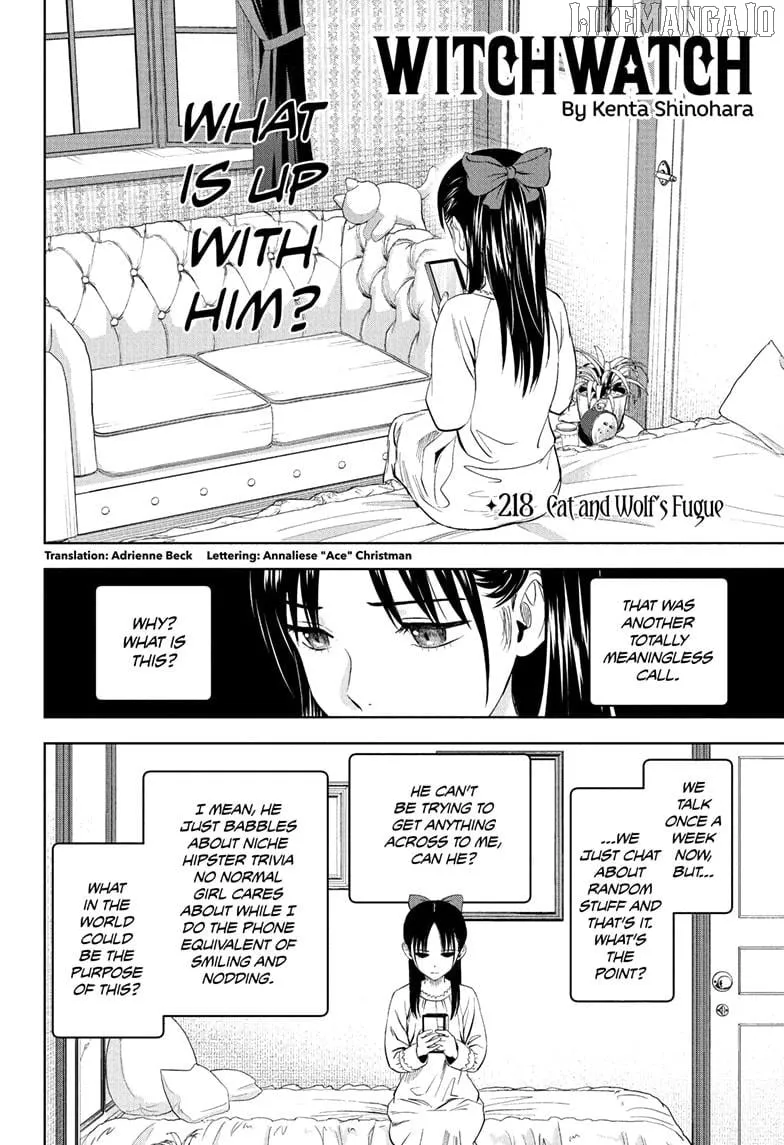 Read WITCH WATCH chapter 218 image 2 on Lezhin