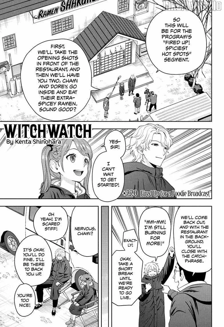 Read WITCH WATCH chapter 220 image 1 on Lezhin