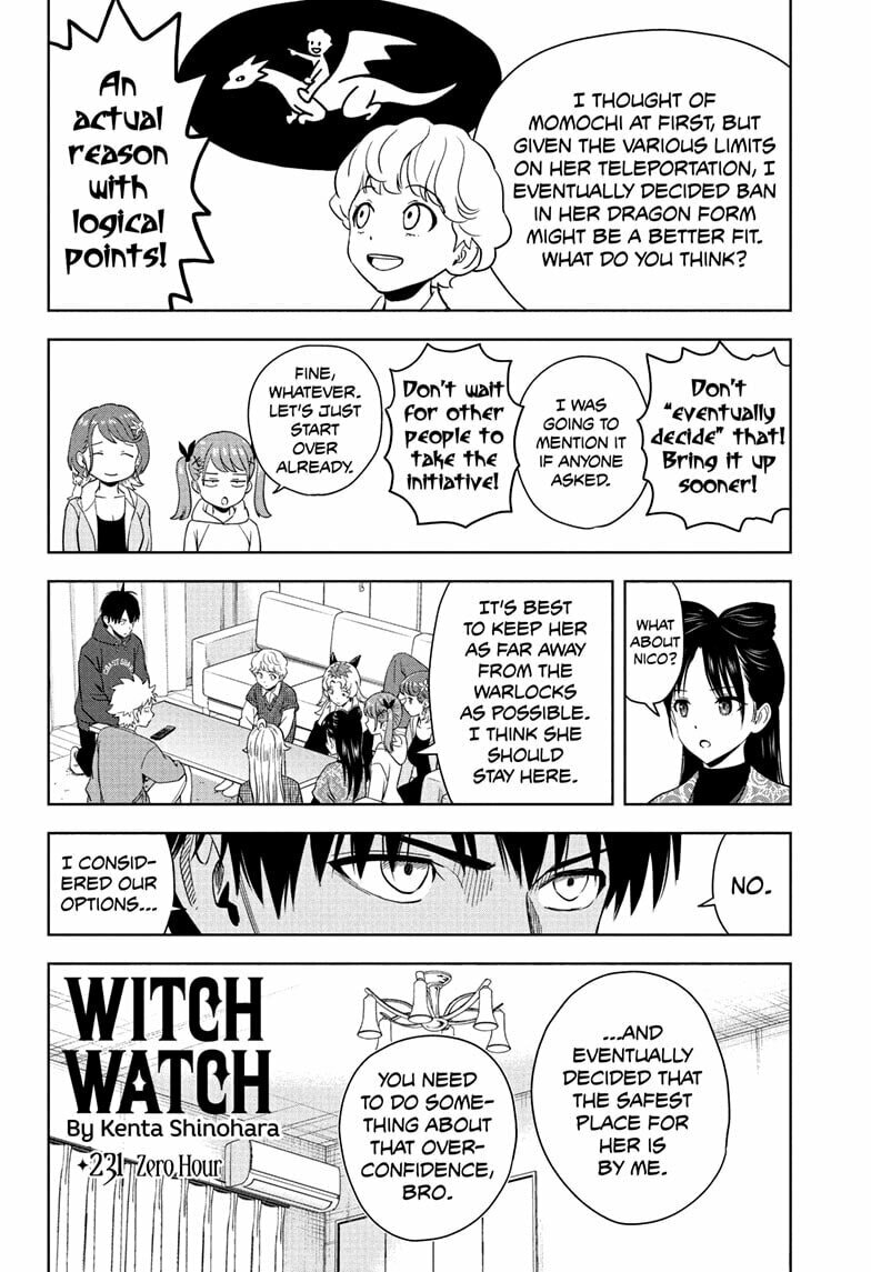 Read WITCH WATCH chapter 231 image 1 on Lezhin