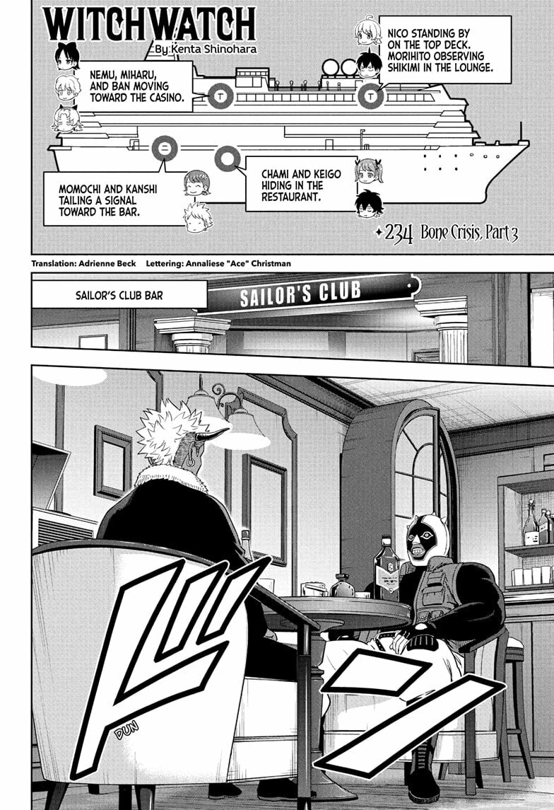 Read WITCH WATCH chapter 234 image 3 on Lezhin