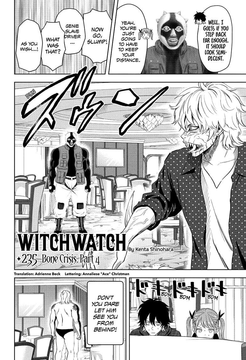 Read WITCH WATCH chapter 235 image 3 on Lezhin