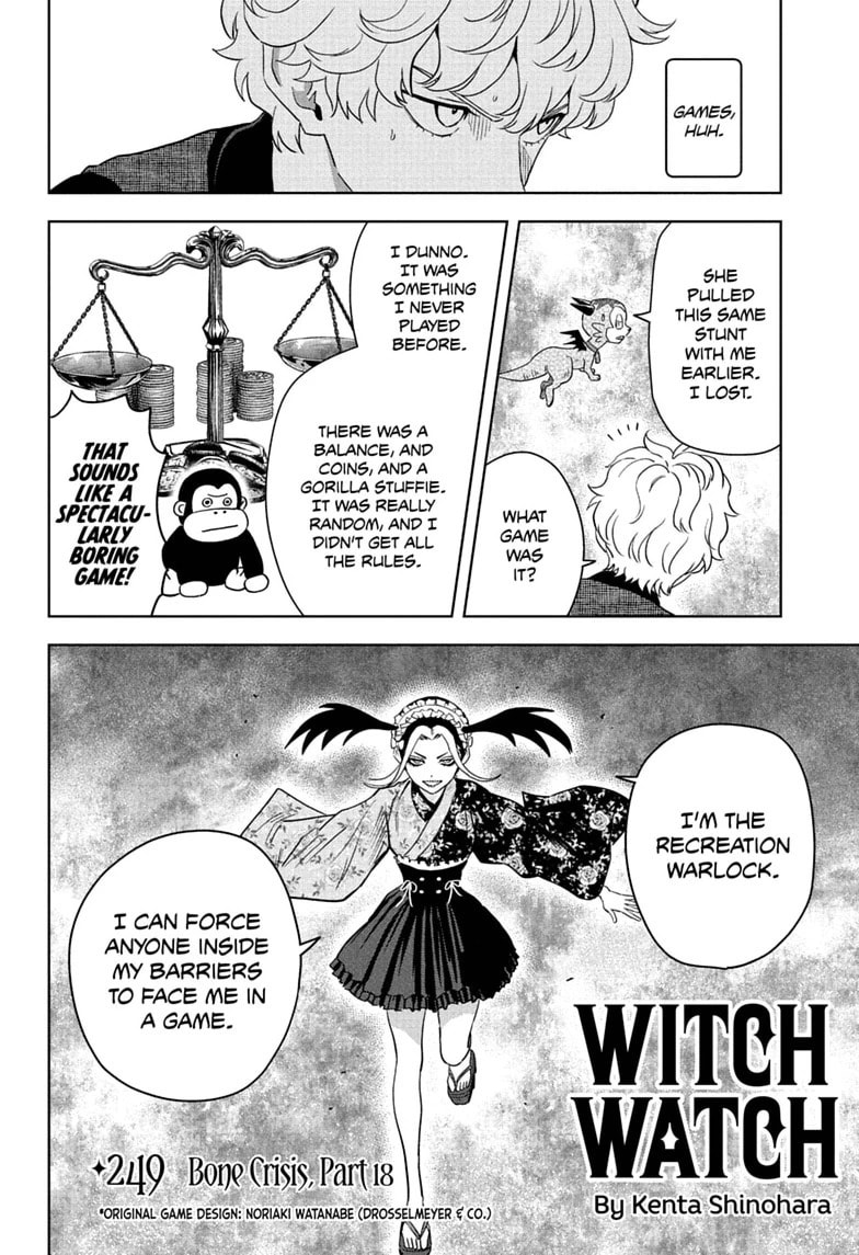Read WITCH WATCH chapter 249 image 1 on Lezhin