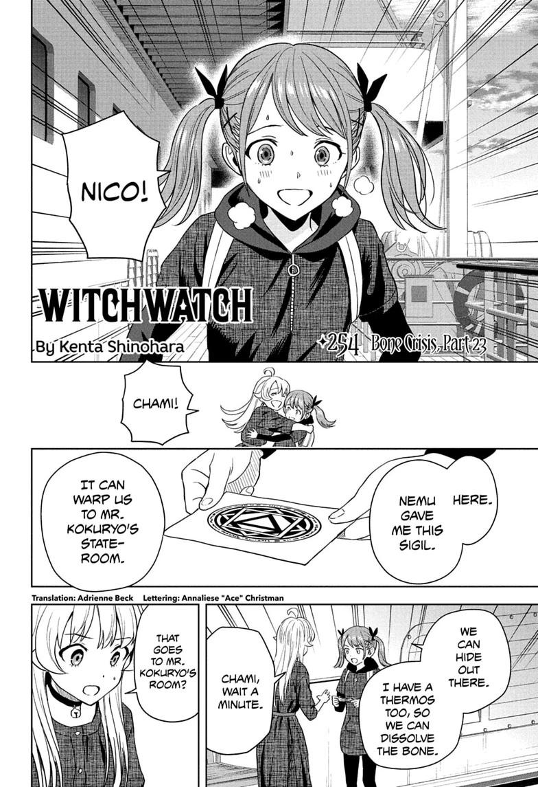 Read WITCH WATCH chapter 254 image 1 on Lezhin
