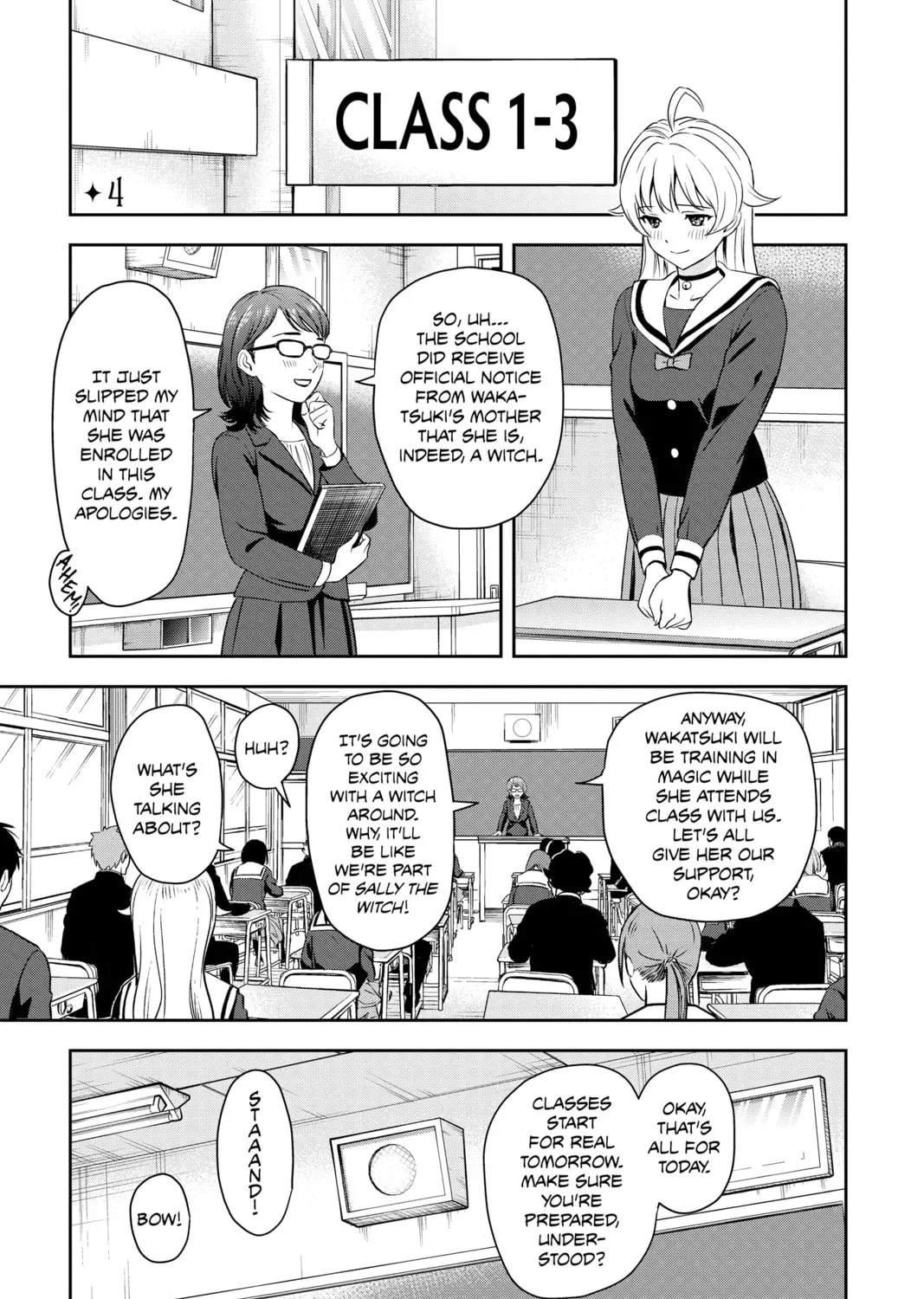 Read WITCH WATCH chapter 4 image 0 on Lezhin