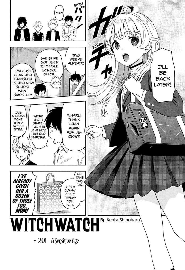 Read Witch Watch chapter 201 image 1 on Lezhin