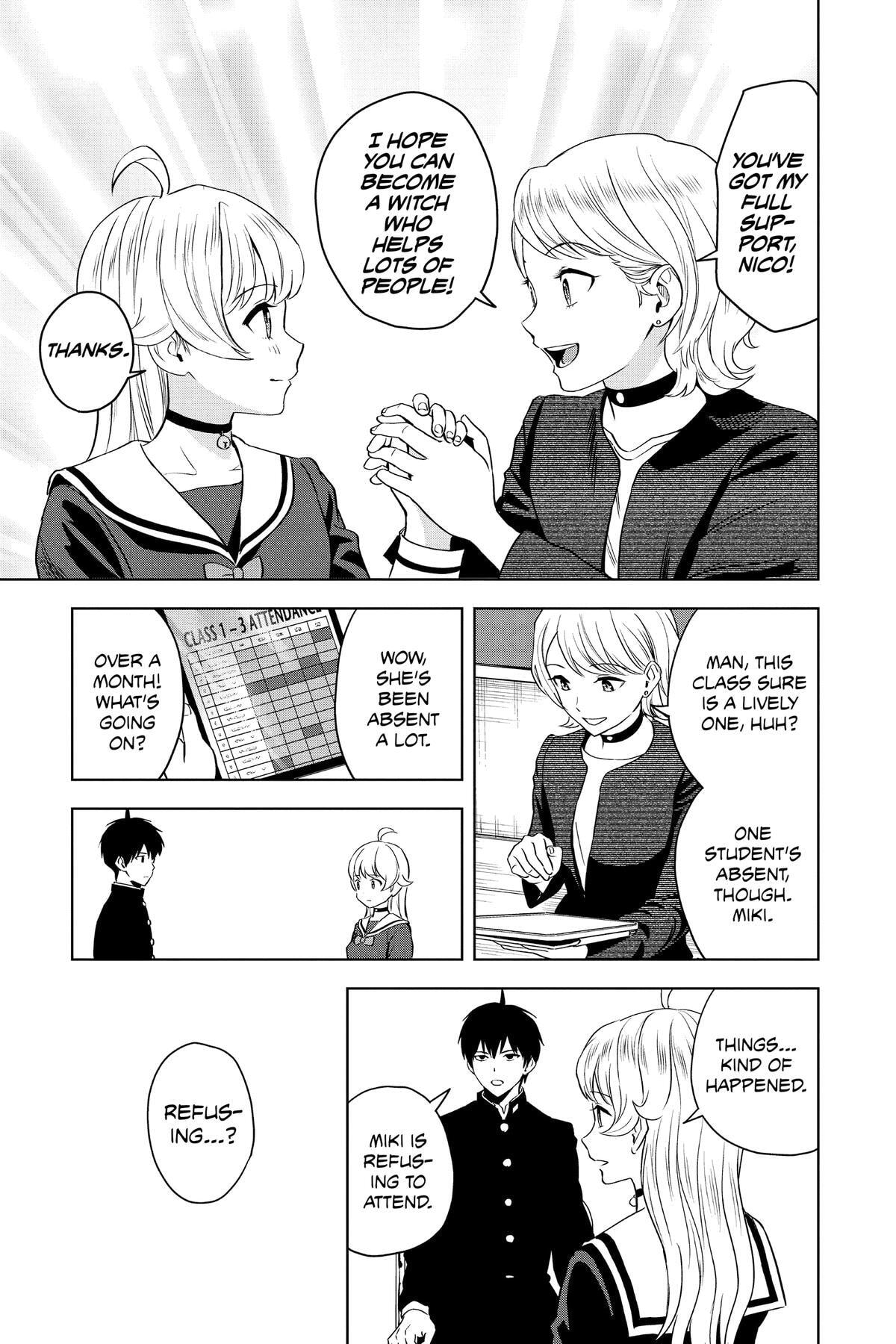 Read Witch Watch chapter 95 image 9 on Lezhin